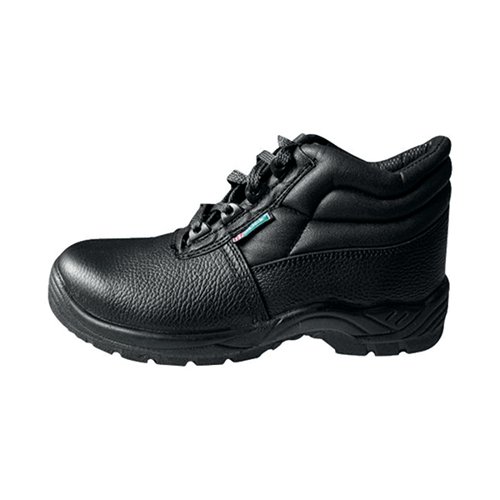 Non Metallic Chukka Boots 1 Pair Dual Density Pu Black 08