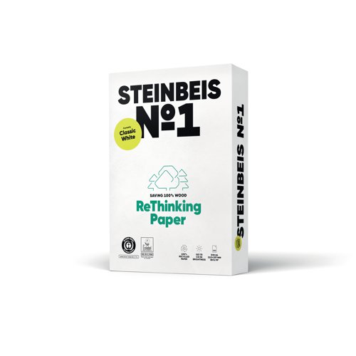 Steinbeis No.1 Classic Paper Off-White A4 80gsm (Pack of 2500) 10025 Steinbeis Papier