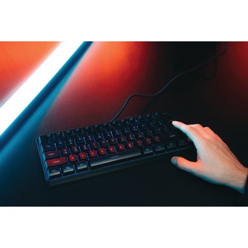 SureFire KingPin X1 Compact Gaming Keyboard RGB US English 48701 | SUF48701 | Verbatim