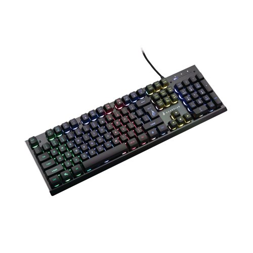 SUF48707 SureFire KingPin X2 Multimedia Metal RGB Gaming Keyboard 48707