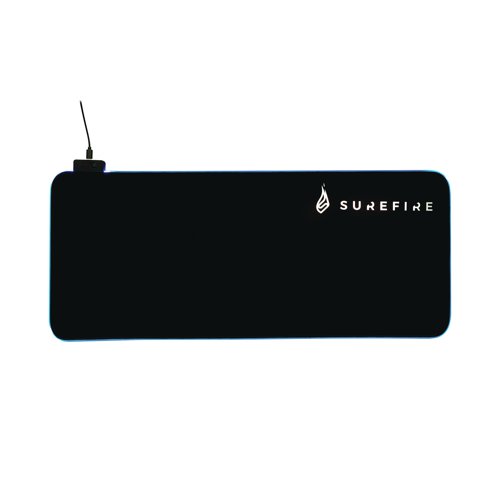 SureFire Silent Flight RGB-680 Gaming Mouse Pad 48813 - Verbatim - SUF48813 - McArdle Computer and Office Supplies