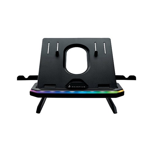 SureFire Portus X1 Gaming Laptop Stand with RGB Adjustable 48842