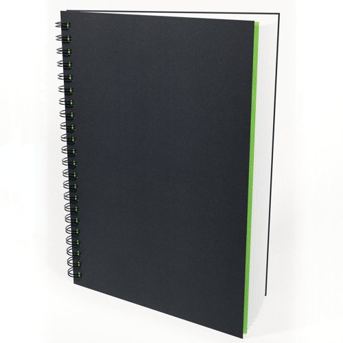Silvine Artgecko Hardback Sketchbook Freestyle 250gsm 30 Sheets A4 GEC901 SV00410 Buy online at Office 5Star or contact us Tel 01594 810081 for assistance