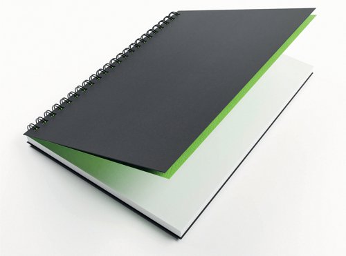 Silvine Artgecko Hardback Sketchbook Freestyle 250gsm 30 Sheets A4 GEC901 SV00410 Buy online at Office 5Star or contact us Tel 01594 810081 for assistance