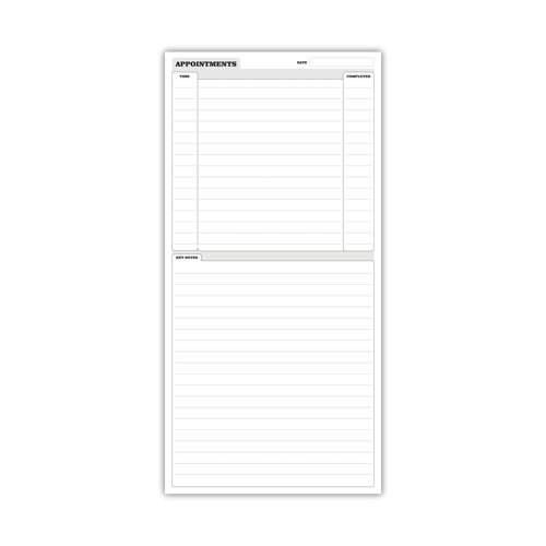 SV19390 Silvine Luxpad Wirebound Things To Do Pad 120 Pages 280x150mm 221