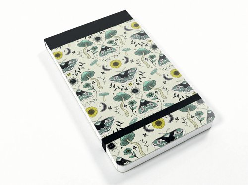 Silvine Pocket Notebook Modern Prints 82x127mm Design 2 190MM2 Sinclairs