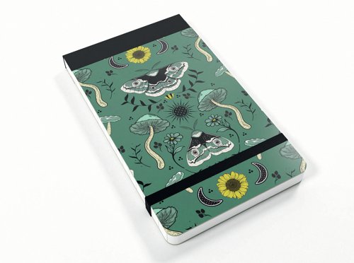 Silvine Pocket Notebook Modern Prints 82x127mm Design 1 190MM1 Sinclairs