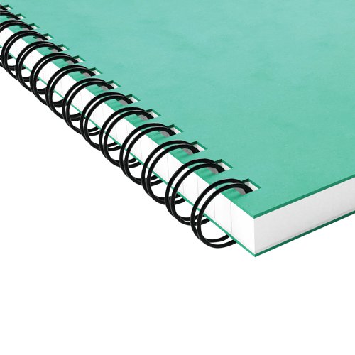 Silvine Luxpad Hardback Wirebound Notebook A4 + (Pack of 6) SPA4FEINT - Sinclairs - SV41960 - McArdle Computer and Office Supplies