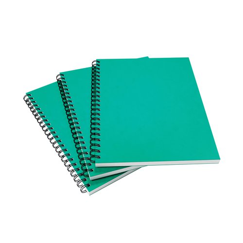 Silvine Luxpad Hardback Wirebound Notebook A4 + (Pack of 6) SPA4FEINT - Sinclairs - SV41960 - McArdle Computer and Office Supplies