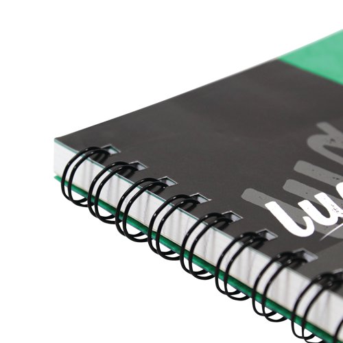 SV41963 Silvine Luxpad Hardback Wirebound Notebook A5 (Pack of 6) SPA5