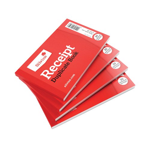 This Silvine Duplicate Receipt Book allows you to make 30 duplicate cash receipts to help you keep track of financial transactions. The gummed receipt book allows you to make an exact carbon copy for detailed, accurate records. Each book measures 63x106mm. This pack contains 36 books.