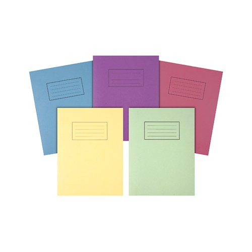 Silvine Exercise Books 229x178mm Assorted (Pack of 10) EX115-S