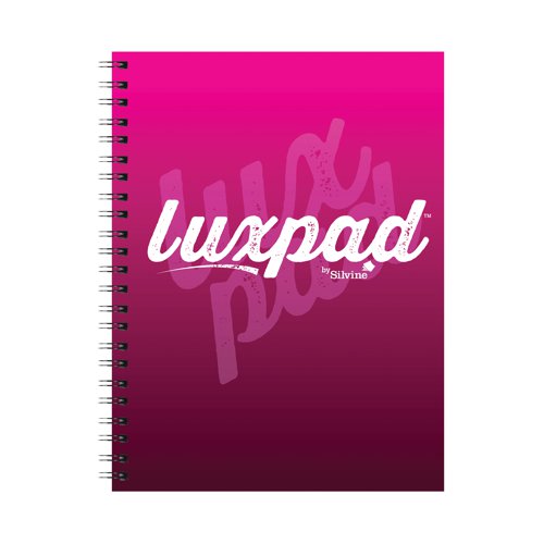 Silvine Luxpad Hardback Wirebound Notebook A5 (Pack of 12) THBA5AC
