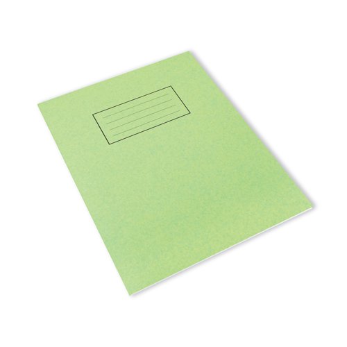Silvine Exercise Book Ruled 229x178mm Green (Pack of 10) EX102 Exercise Books & Paper SV43503