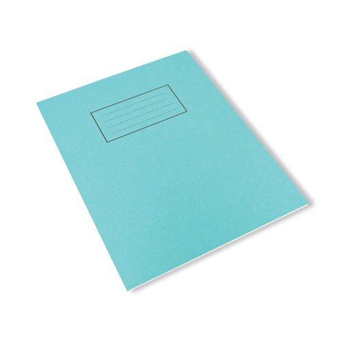 Silvine Exercise Book 7mm Squares 229x178mm Blue (Pack of 10) EX106 Exercise Books & Paper SV43507