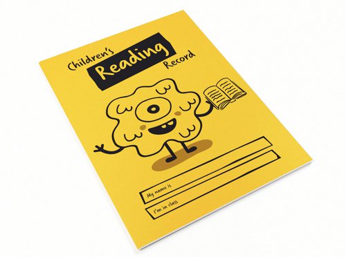 SV43526 | Designed for classroom use, these Silvine Key Stage 1 Reading Records contain 40 pages (20 sheets) of quality 75gsm paper in a portrait format. Featuring wire stitched binding, the A5 record books are supplied in yellow in a pack of 25.