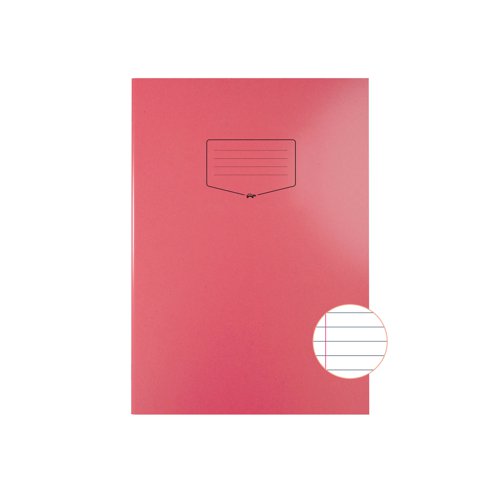 SV43607 Silvine Tough Shell Exercise Book A4+ Red (Pack of 25) EX153