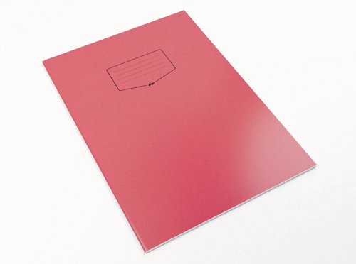 Designed for classroom use, this Silvine A4+ exercise book contains 80 pages of quality 75gsm paper, which is feint ruled with a margin for neat note taking in lessons. The unique Tough Shell covers are matte laminated and triple stitched for extra strength and durability. Ideal for colour coordinating different lessons, this exercise book has red covers. This pack contains 25 books.