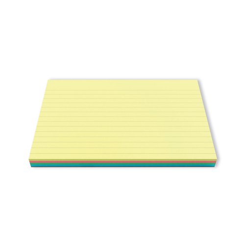Silvine 48 Revision Lined Notecard Pad, Multi-Coloured, Pack of 20x48. Use these revision and presentation cards to jog your memory of important points during meetings and during preparation for exams. The lined cards measure 152 x 101mm (6" x 4") and so easily fit in a pocket or bag.
