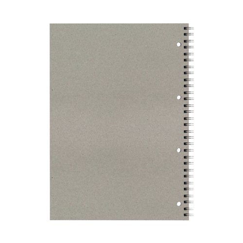 Silvine Everyday Recycled Wirebound Notebook A4 (Pack of 12) TWRE80 | SV43677 | Sinclairs