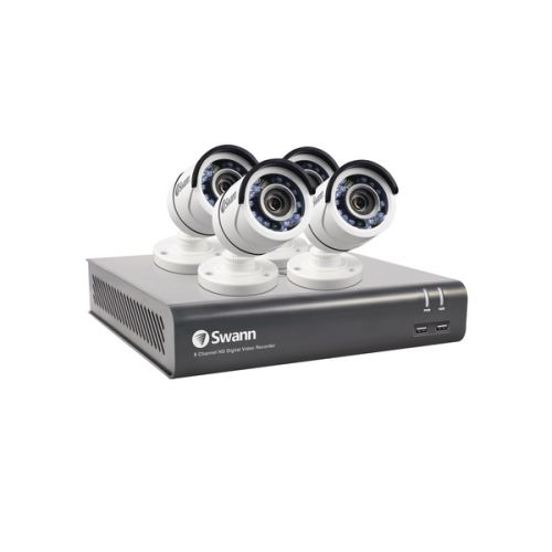 Swann 8 Channel 4 Camera DVR CCTV Kit SWDVK-845754-UK