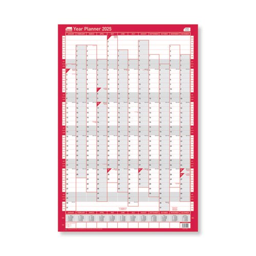 Sasco Compact Year Planner Portrait 2025 SY1075725 SY10757