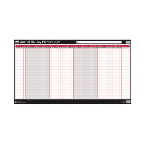 Sasco Annual Holiday Planner 2025 SY1076425 - SY10764