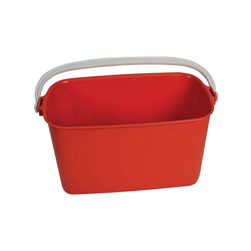 SYR Oblong Bucket 9L Red 821102 - SYR20637