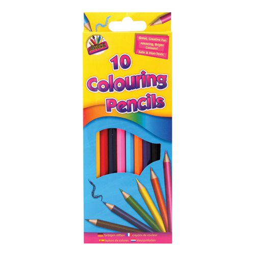 Artbox 10 Full Size Colour Pencils (Pack of 12) 5120