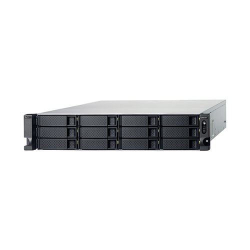 Qnap 12 Bay Rackmount NAS Network Attached Storage Enclosure TS-H1283XU-RP