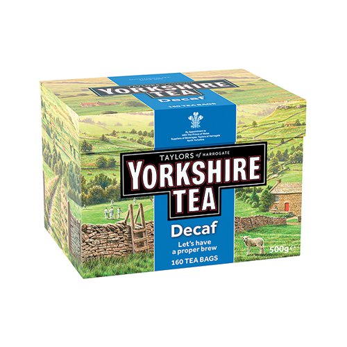 Yorkshire Tea Bags Decaff (Pack of 160) 1114 YT