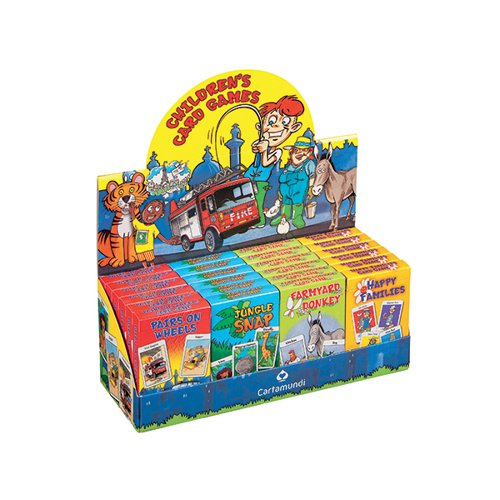 Carta Mundi Childs Card Games Mixed (Pack of 24) 107677998 TM76279