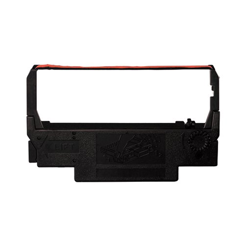 Compatible Epson ERC38 Fabric Black Ribbon /Red 2529FN/Black -RE
