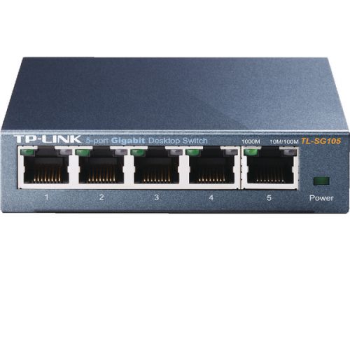 TP-Link 5 Port 10/100/1000Mbps Desktop Switch TL-SG105