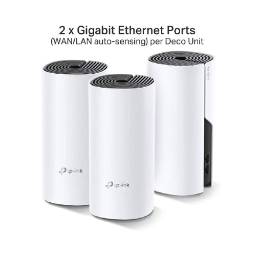TP-Link Deco M4 Wi-Fi Router System (Pack of 3) Deco M4 3 Pack