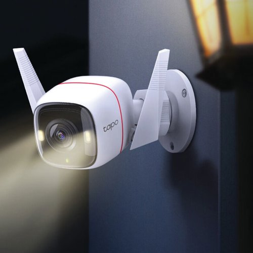 TP68394 TP-Link Outdoor Security Wi-Fi Camera 2K QHD Night Vision TAPO C320WS