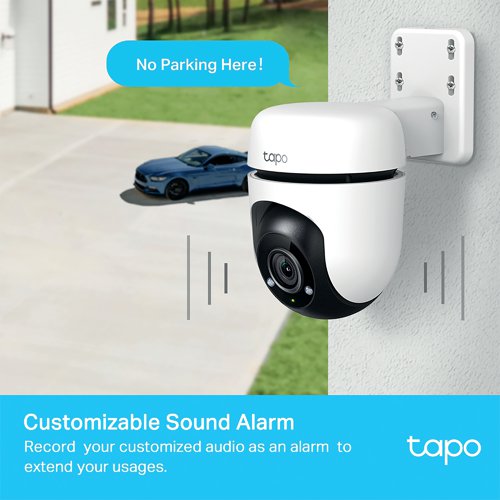 TP-Link Tapo C500 Outdoor Pan/Tilt Security Wi-Fi Camera Tapo C500 TP68587 Buy online at Office 5Star or contact us Tel 01594 810081 for assistance