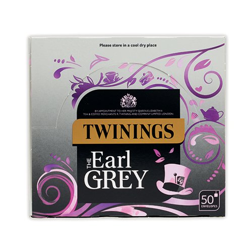 Twinings Earl Grey Envelope Tea Bags (Pack of 50) F12430