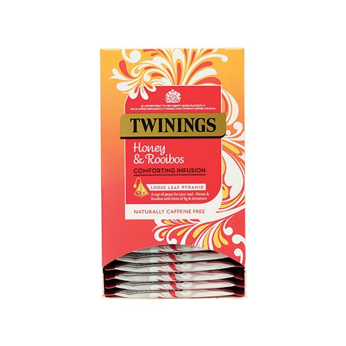 Twinings Honey/Fig/Rooibos Mesh Tea Bags Pyramid Enveloped (Pack of 15) F16871