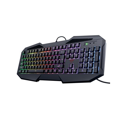 Trust GXT 830-RW Avonn Wired Gaming Keyboard QWERTY US Black 22514 - TRS22514