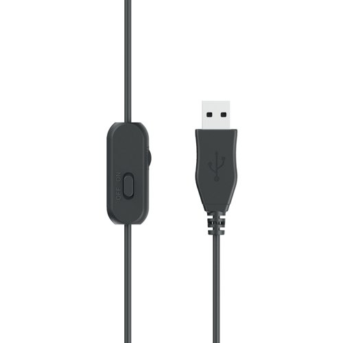 Trust Ozo Over Ear Wired Headset Flexible Microphone Black 24132 - Trust International - TRS24132 - McArdle Computer and Office Supplies