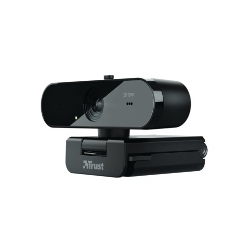 Trust TW-250 2K QHD Webcam with Privacy Filter Black 24421 - TRS24421