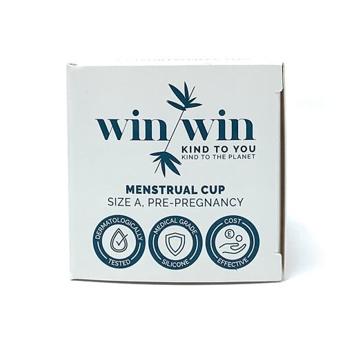 There is no need to compromise between great performance and protecting our planet. That's why plant-based and biodegradable materials are transformed into high quality period care products which provide your body, and the planet, with the kindness they deserve. Disposable period care products often contain chemical absorbents and non-renewable plastics. The benefit of using a menstrual cup is it reduces waste and Co2 emissions, an eco-friendly alternative to tampons. Can be worn for up to 8 hours and holds as much as 3 tampons, making them cost effective. Made with 100% medical-grade silicone. Dermatologically tested with no latex, dyes, bleach, BPA or phthalates. Non-hazardous waste material, so can be recycled. Supplied with a cotton carry bag.