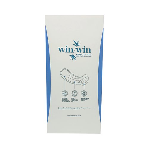 Win Win Sustainable Maxi Towels Pack 10 (Pack of 12) 1030A TSL