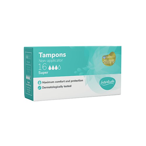Interlude Digital Tampons Super Pack 16 (Pack of 12) 6450A
