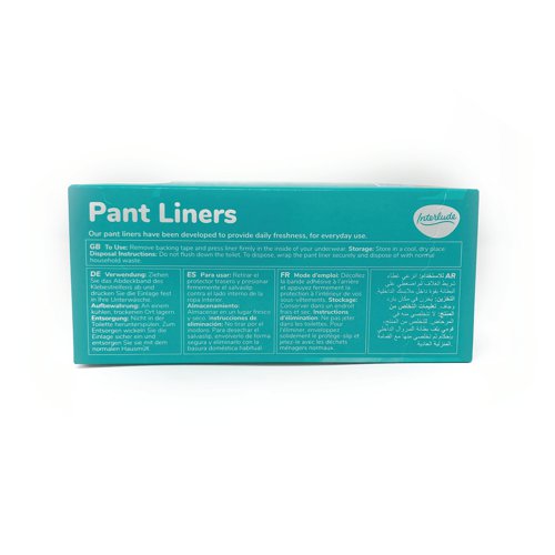 Interlude Pant Liners Boxed x30 Pads Pack of 12 6483