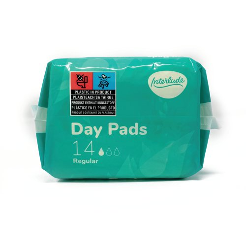 Interlude Ultra Day Pads Regular Packet x14 Pads (Pack of 12) 6485