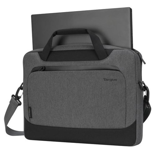 Targus Cypress 15.6 Inch Briefcase with EcoSmart 420x45x350mm Grey/Black TBS92502GL - Targus - TU02986 - McArdle Computer and Office Supplies