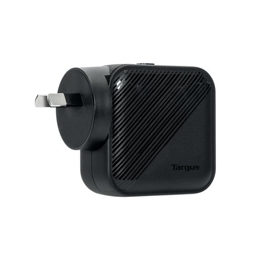 Targus 65W GaN Wall Charger USB-C/USB-A Black APA803GL TU04236 Buy online at Office 5Star or contact us Tel 01594 810081 for assistance