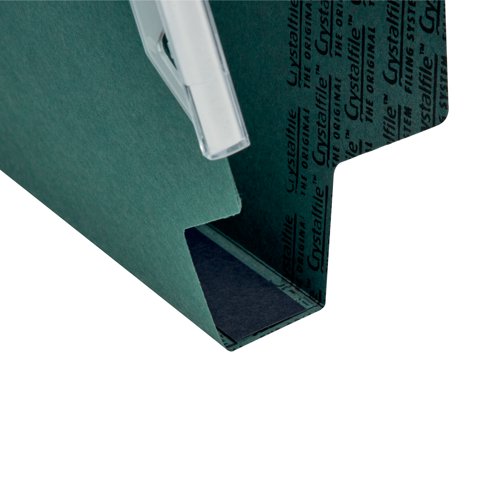 Rexel Crystalfile Classic 30mm Lateral File Green (Pack of 25) 3000109 | TW17767 | ACCO Brands